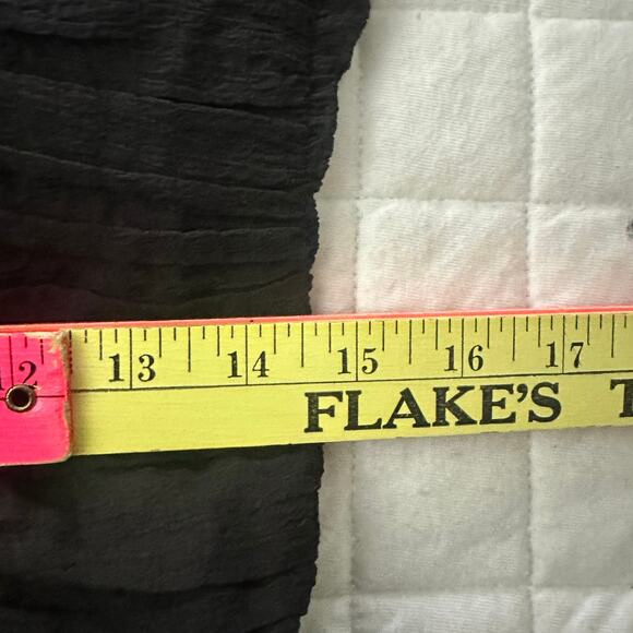 Storia Dress Womens Small Black Chiffon Babydoll Mini Dark Fairy Whimsigoth - Picture 9 of 11